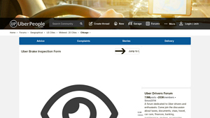 Uber - Brake Inspection Form