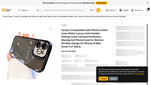 Fycyko - Glitter Luxury iPhone 12 Mini Case