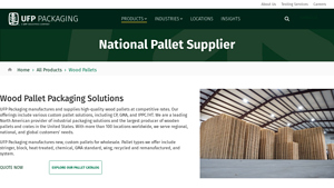 UFP Packaging - High-Quality Wood Pallets