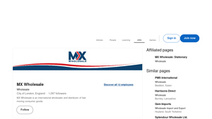 International Wholesaler - Fast-Moving Consumer Goods
