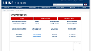 Uline - Safety Products