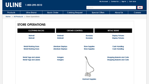 Uline - Store Fixtures and Displays