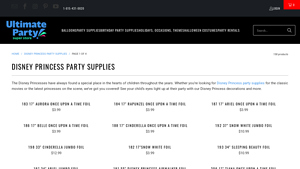 Ultimate Party Superstores - Once Upon a Time Foil Balloons
