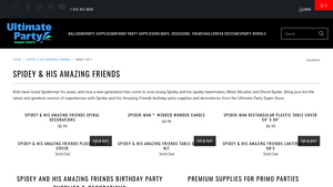 Spidey & His Amazing Friends - Birthday Party Supplies