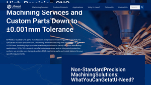 U-Need Precision Machining - Custom CNC Parts & Molds