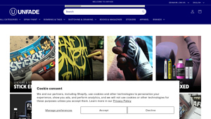 UNFADE - Graffiti & Art Supplies