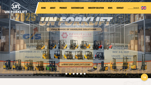 UN Forklift - Heavy-Duty Forklifts & Lift Trucks