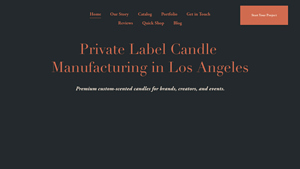 Unique Custom Candles - Premium Custom-Scented Candles