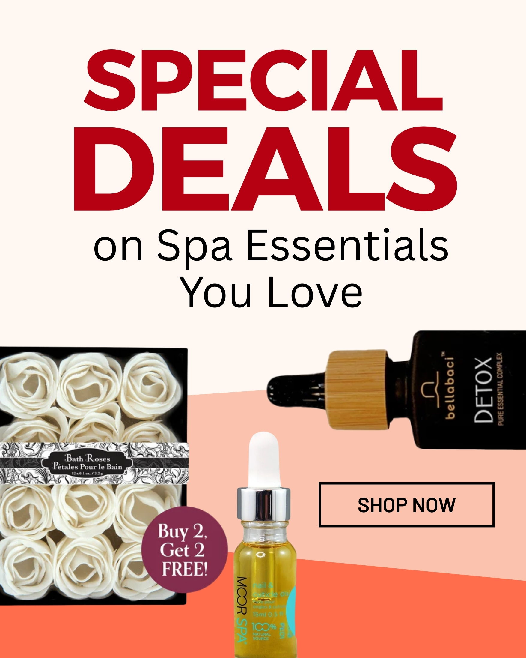 A stock image illustrating universal spa supplies concepts