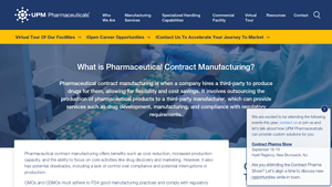 UPM Inc - Pharmaceutical Contract Manufacturing