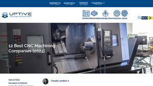 UPTIVE Advanced Manufacturing - CNC Machining Solutions