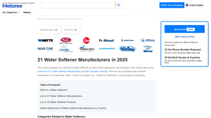 Metoree - Water Softeners