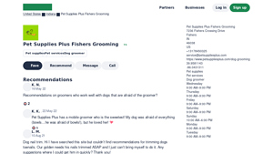 Pet Supplies Plus - Grooming Services