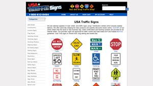 USA Traffic Signs - Road & Traffic Sign Supplier