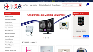 USA Medical - 3M Red Dot ECG Electrodes