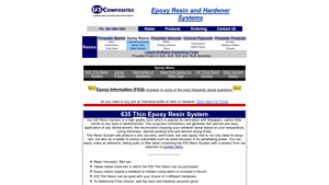 US Composites - 635 Thin Epoxy Resin System