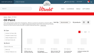 Utrecht Art Supplies - Oil Paint