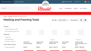Utrecht Art Supplies - Matting & Framing Tools