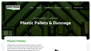 Vantage Plastics - Custom Plastic Pallets and Dunnage