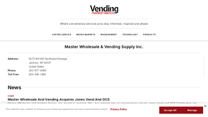 Master Wholesale - Vending Supply Solutions