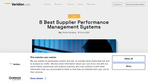 Veridion - AI-Powered Supplier Sourcing