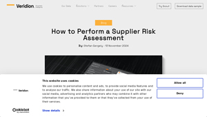 Veridion - Advanced Supplier Discovery Solutions