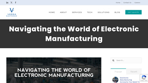 Versa Electronics - Electronic Manufacturing Services