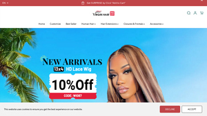VHO Hair - 100% Human Hair Lace Wigs & Extensions