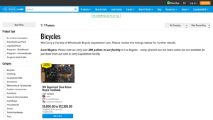 Via Trading - Wholesale Bicycle Liquidation Lots