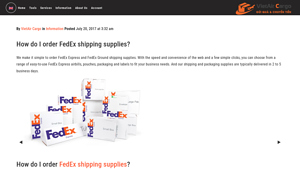 VietAirCargo - FedEx Shipping Supplies
