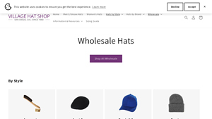 Village Hat Shop - Wholesale Hats