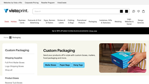 Vistaprint - Custom Packaging Solutions