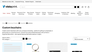 VistaPrint - Custom Keychains