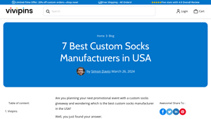Vivipins - Custom Socks