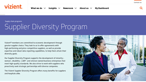 Vizient - Supplier Diversity Program