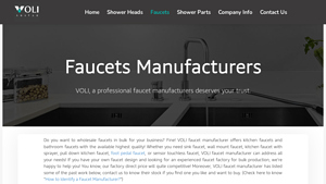 VOLI - Kitchen and Bathroom Faucets