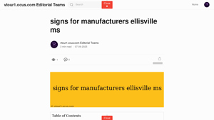 Ocus - Signage Solutions
