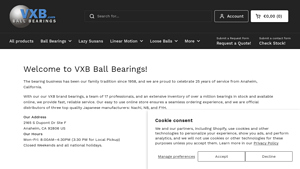 VXB Bearings - Wide Range of Bearings
