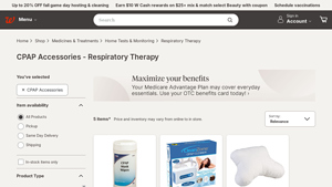 Carex - CPAP Mask Wipes Biodegradable Cleaner