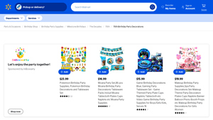 Walmart - 70th Birthday Party Supplies