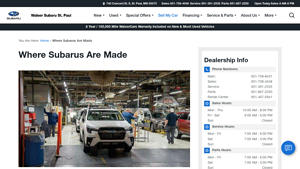 Walser Subaru - Key Vehicle Features