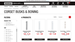 WAWAK - Corset Busks & Boning
