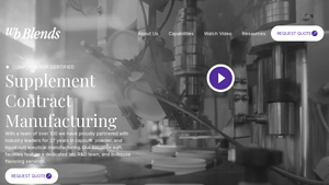 WB Blends - Custom Supplement Manufacturing Services