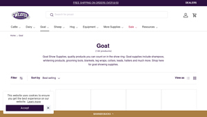 Weaver Livestock - Show Goat Supplies