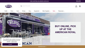 Weaver Livestock - Show Supplies & Grooming Tools
