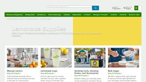 Webstaurant Store - Lemonade Stand Supplies