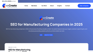 WeCreate - SEO for Manufacturers