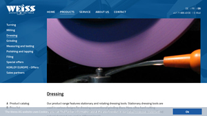 WEISS AG - Dressing Tools
