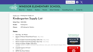 IWCS - Back to School Supplies