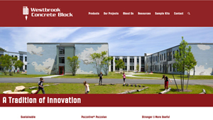Westbrook Concrete Block - Diverse Block Types and Finishes